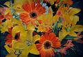 Bouquet orange et jaune